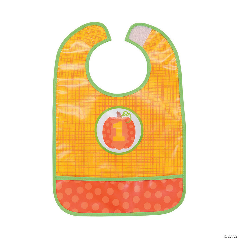 Lil' Pumpkin 1st Birthday Bib Image