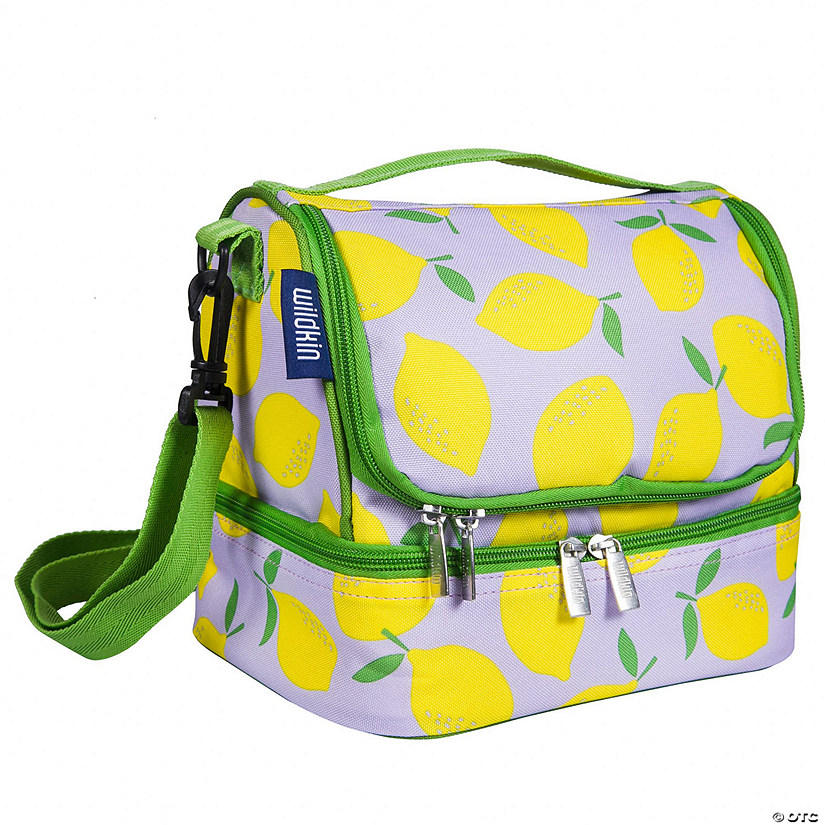 Lilac Lemonade Two Compartment Lunch Bag Image