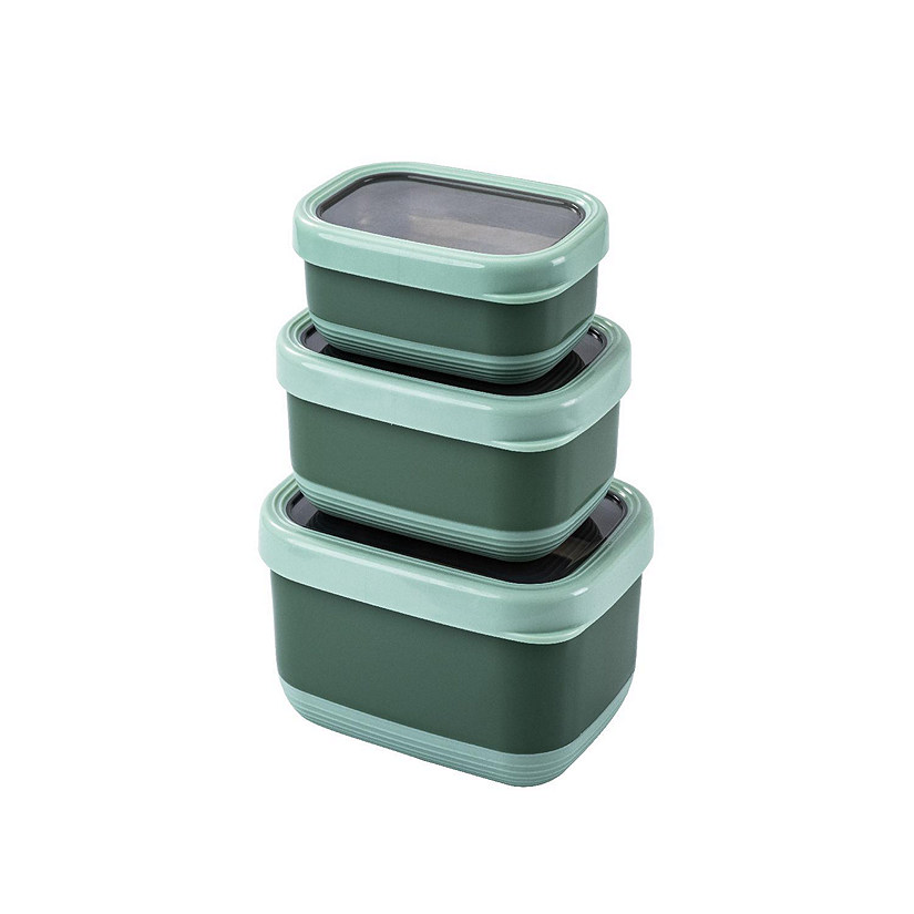 Lille Home Munchbox-set of 3-dark Green