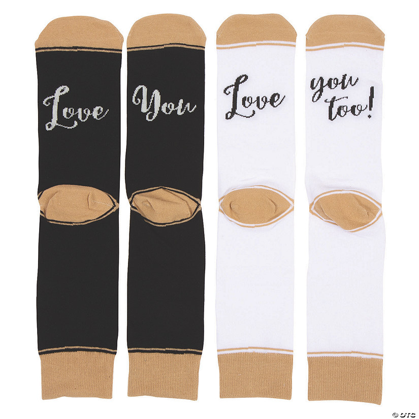 Lillian Rose&#8482; Love You, Love You Too Socks Image