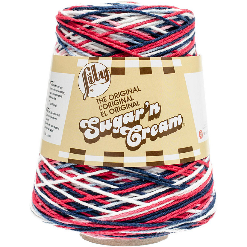 Lily Sugar'n Cream Yarn - Cones-Nautical