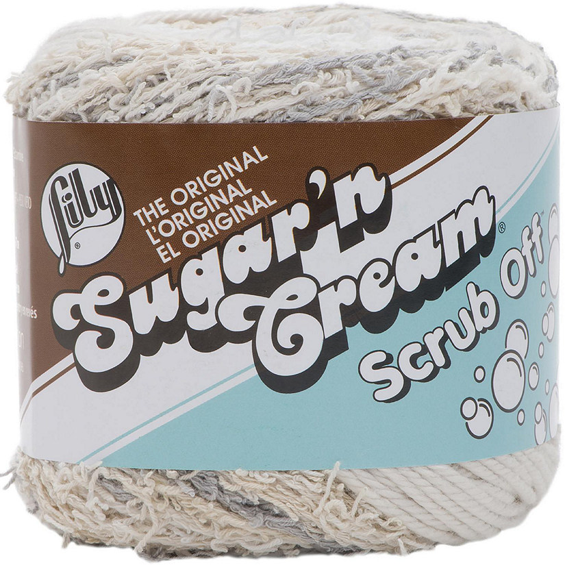 Lily Sugar'n Cream Yarn - Scrub Off-Linen Image