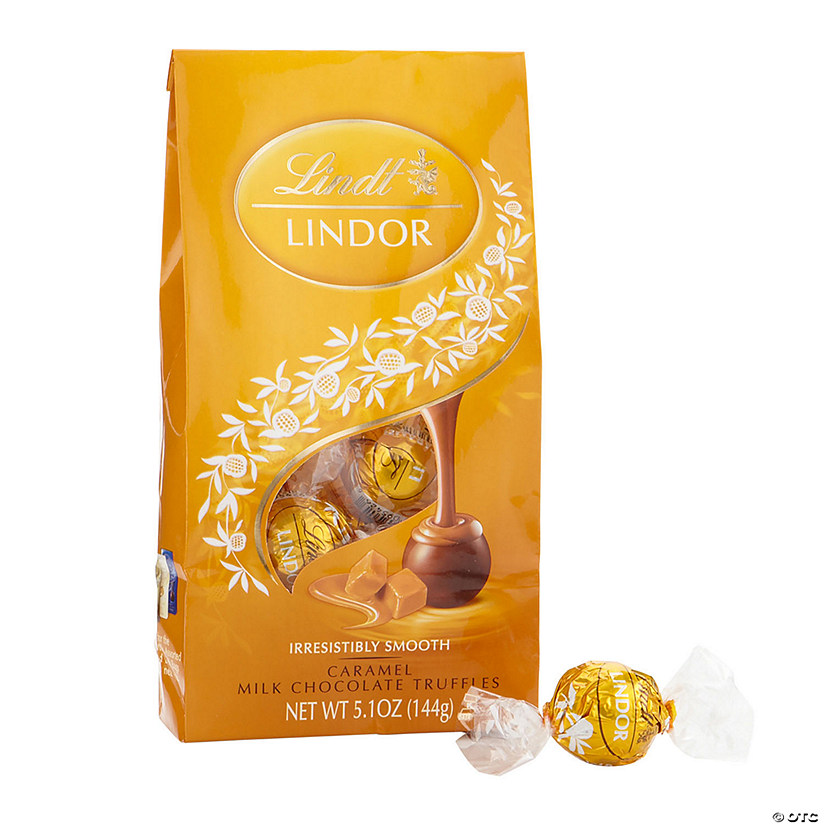 Lindor Caramel Milk Chocolate Truffles, 5.1 oz, 3 Pack Image