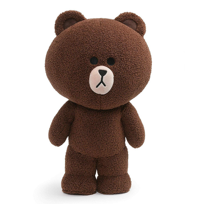 Line Friends Brown 14 Inch Standing Plush Image