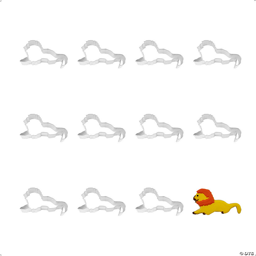Lion 4.5" Cookie Cutters Image