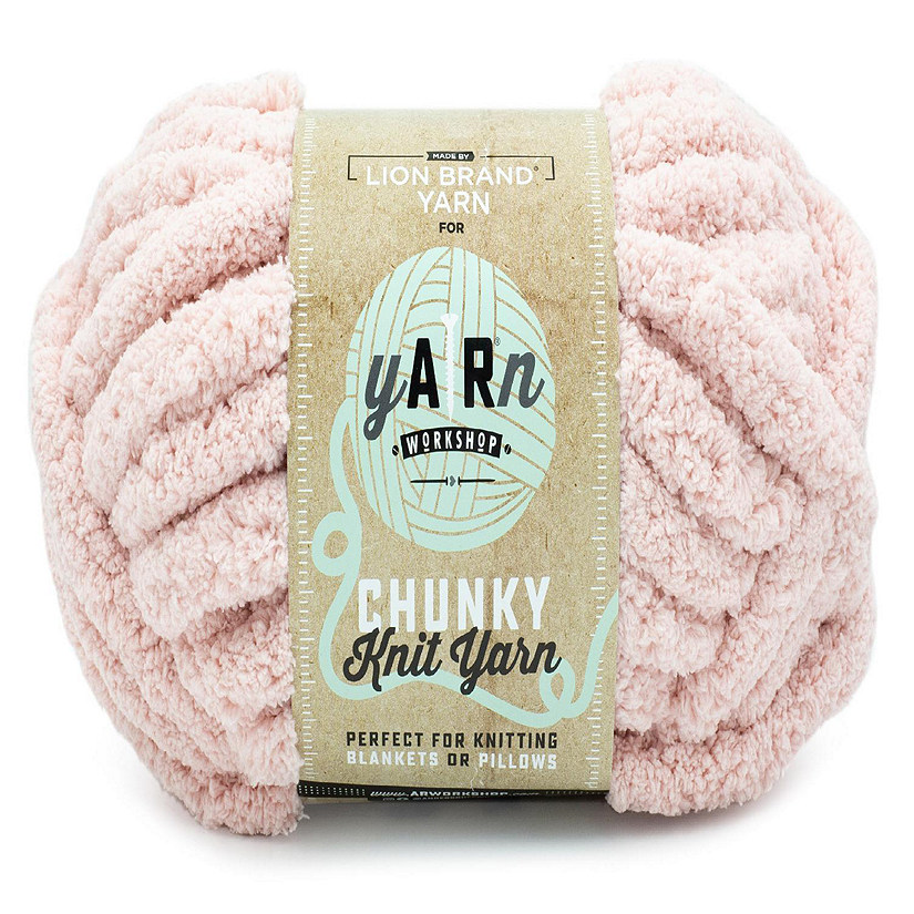 Lion Brand AR Workshop Chunky Knit Yarn-Blush Image