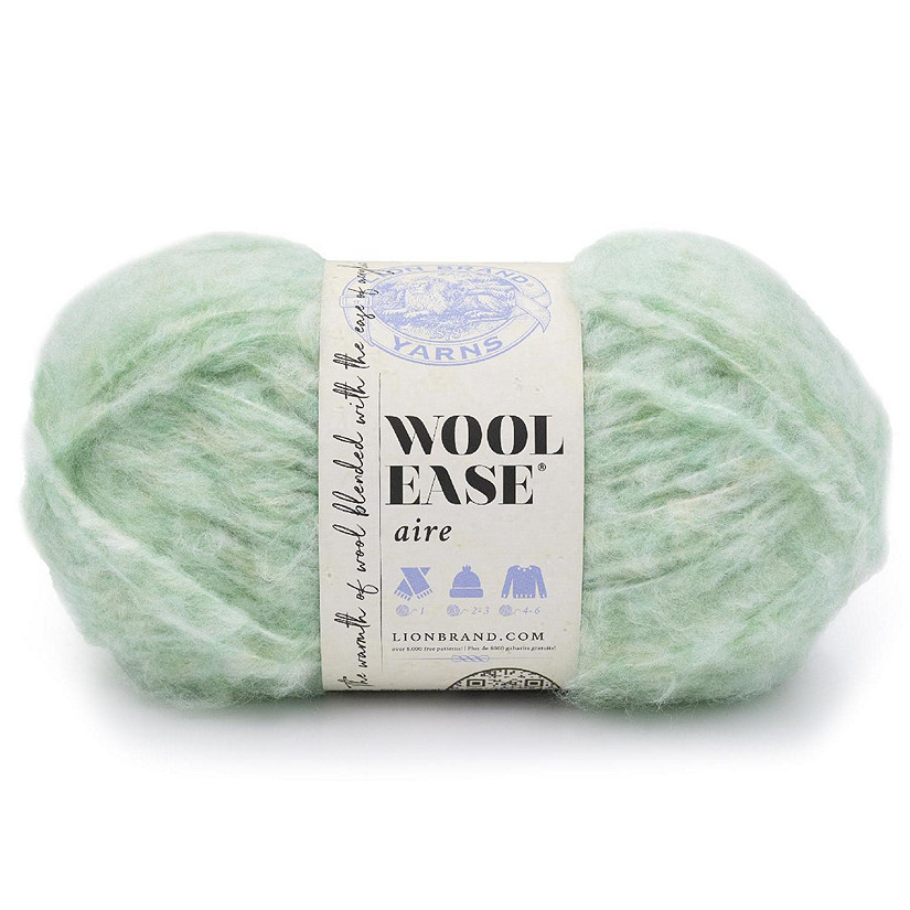 Lion Brand Wool-Ease Aire Yarn-Sweet Mint Image