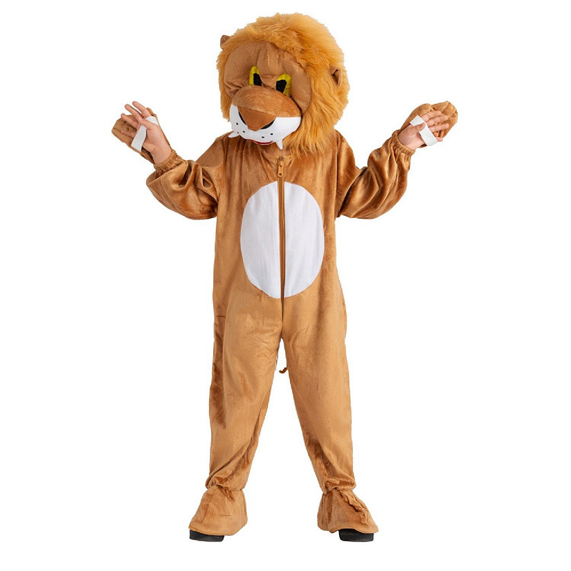 Lion Mascot Costume - Adults Image