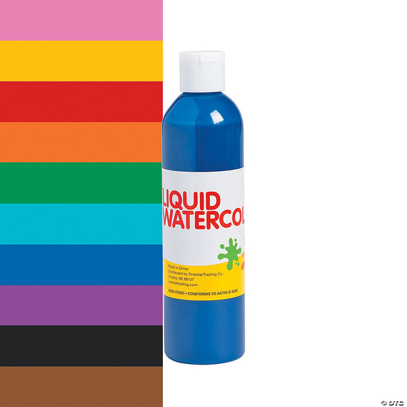 Liquid Watercolor Washable Paint - Discontinued