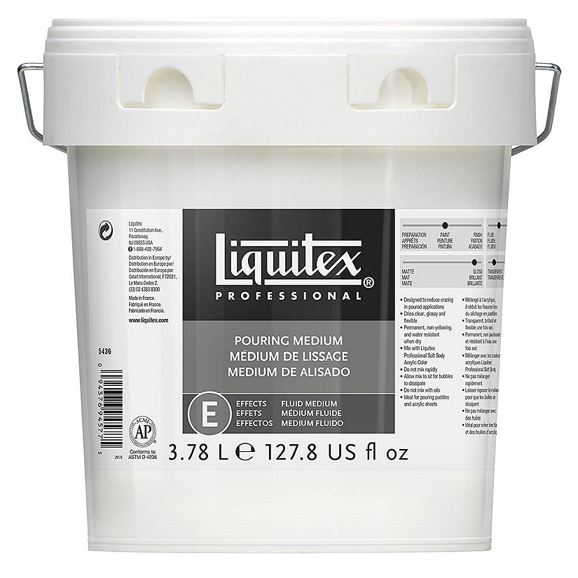 Liquitex Acrylic Mediums, Pouring Medium, Gallon