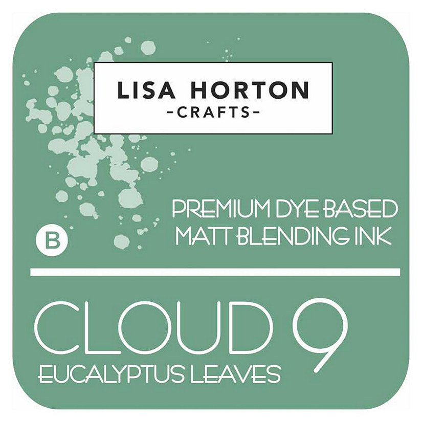 Lisa Horton Crafts Cloud 9 Dye Based Matte Blending Ink Pad-Eucalyptus Leaves Image