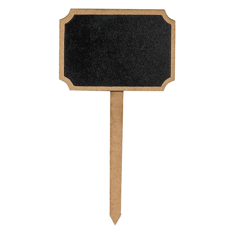 Little Birdie Mini Chalkboard Tabletop Sign 2/Pkg-Ornate Rectangle Image
