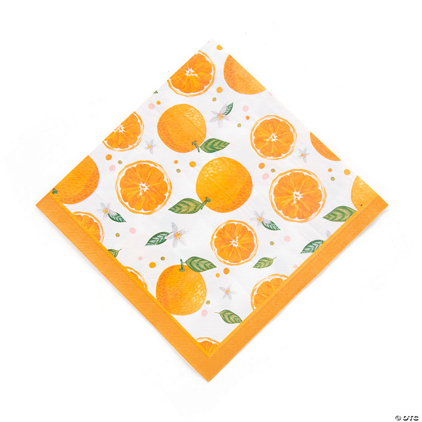 Little Clementine Luncheon Napkins - 16 Pc. Image
