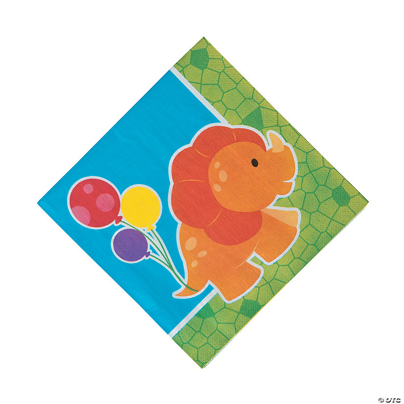 Little Dino Party Luncheon Napkins - 16 Pc. Image