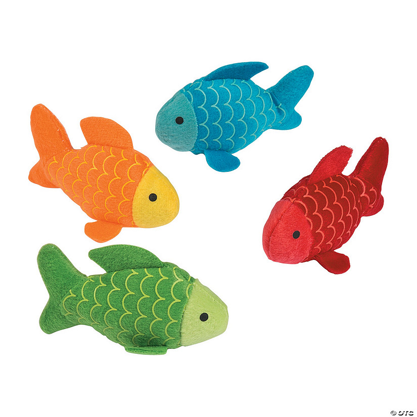 Little Fisherman Stuffed Fish 12 Pc. Oriental Trading