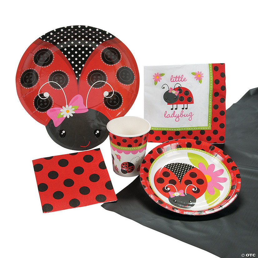Little Ladybug Tableware Kit for 8 Guests Image