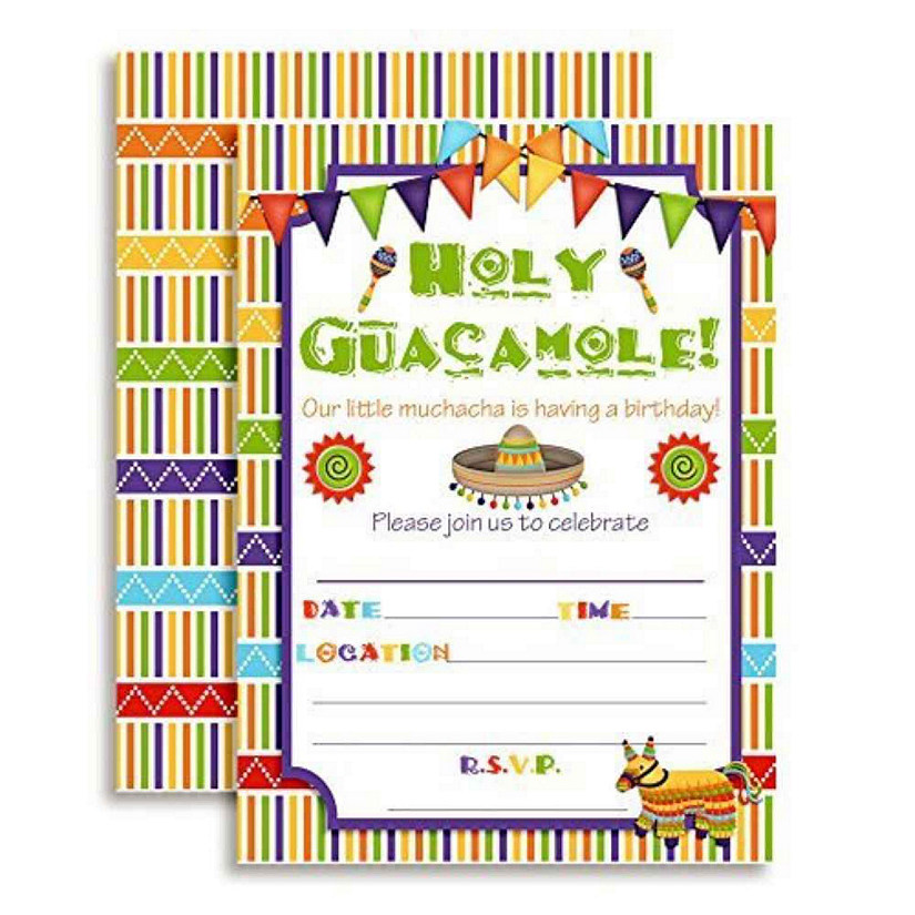 Little Muchacha Invitations 40pc. by AmandaCreation Image