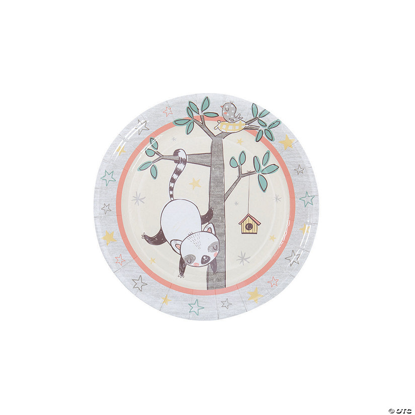 Little Panda & Friends Paper Dessert Plates - 8 Ct. Image