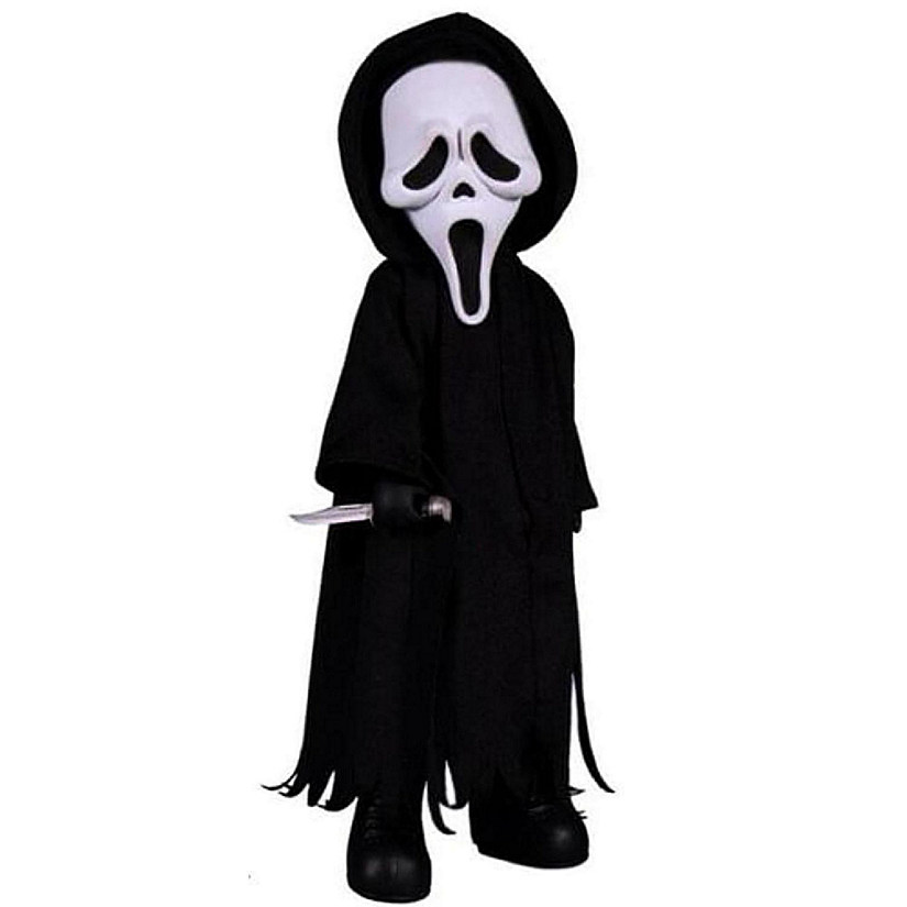 Ghost Face Plush Death Doll Grimace Doll Plush Toys, Ghost in Black Robe  Wizard Hat Sitting Figure Doll Kids Supplies Gift 