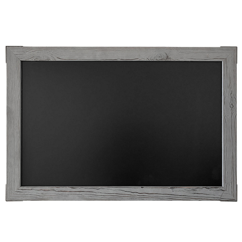 Loddie Doddie - 20x30 Gray Wood Framed Magnetic Chalkboard Image