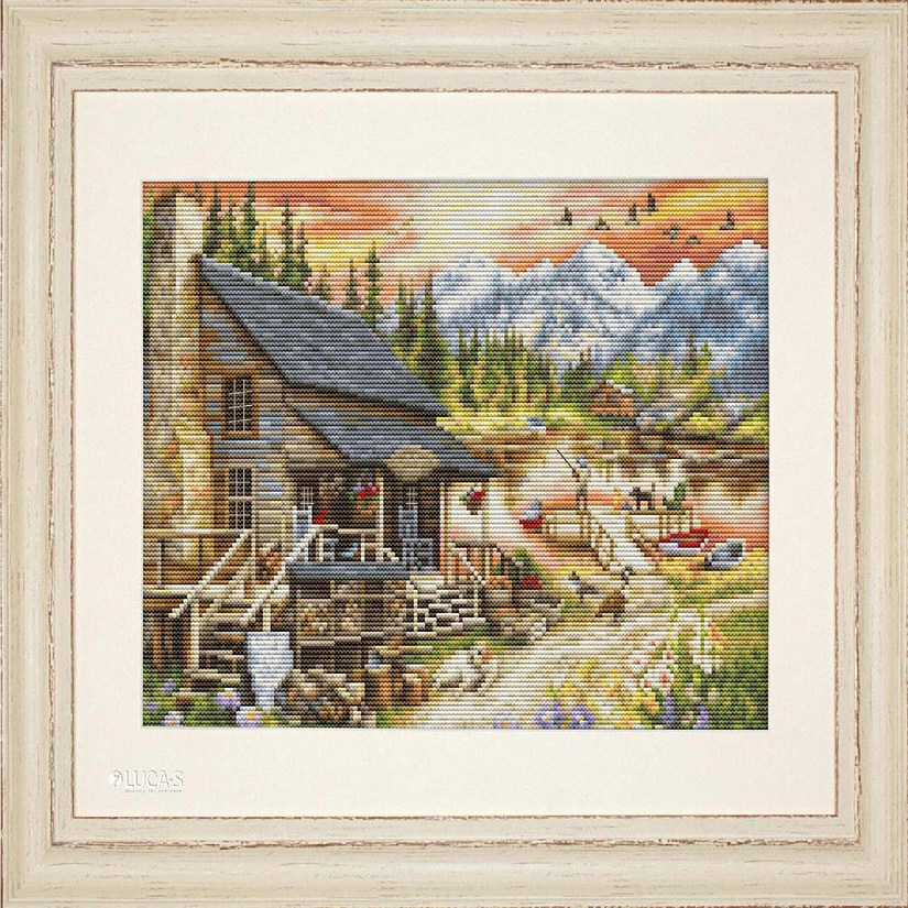 Log Cabin BU5020L Luca-S Counted Cross-Stitch Kit Image
