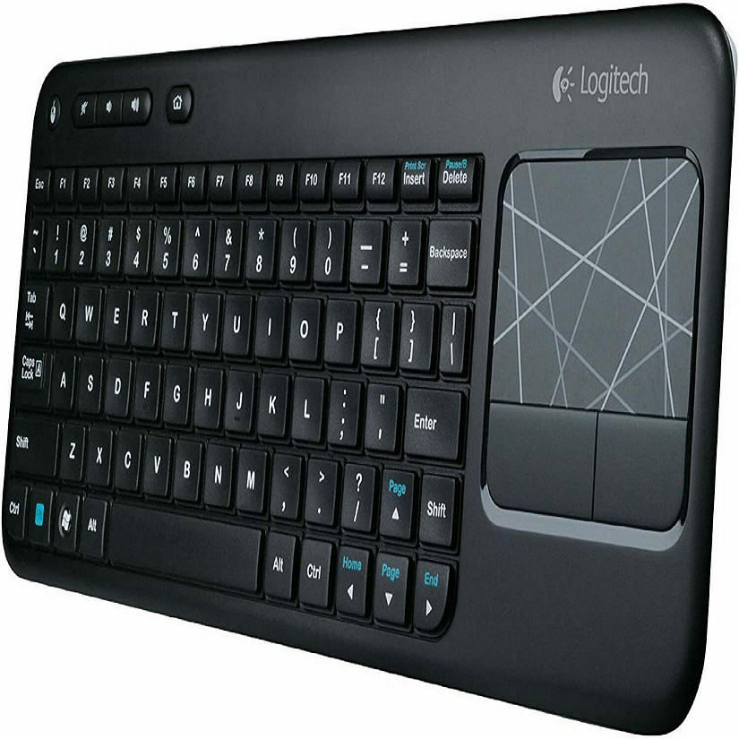 Diktatur Mod reservoir Logitech K400 (920-003070) Wireless Keyboard Built-In Multi-Touch Touchpad  | Oriental Trading