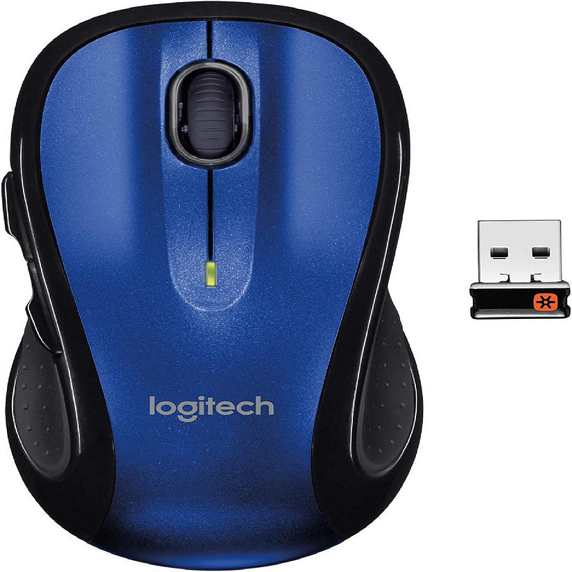 M510 Wireless Computer Mouse Comfortable Shape with USB Unifying Receiver, | Oriental Trading