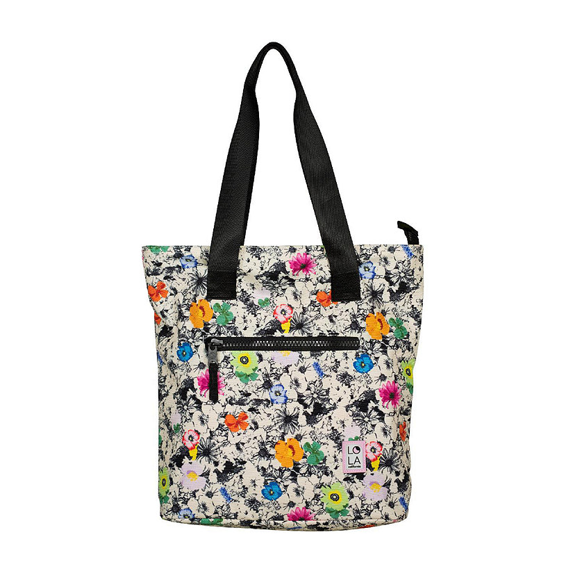 LOLA BLOOMS CARRYALL Natural | Oriental Trading