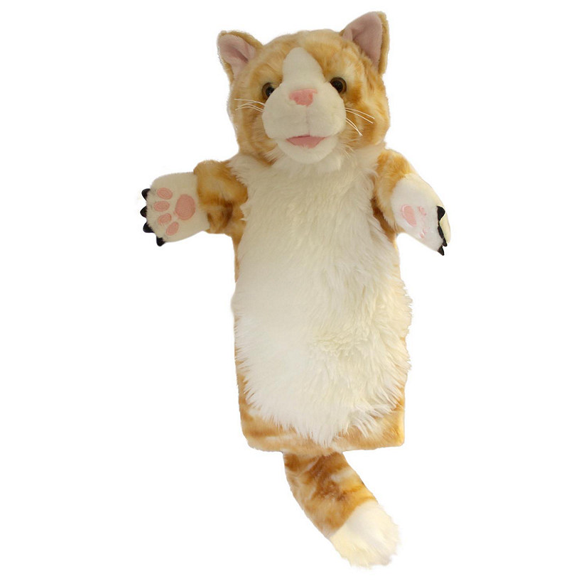 Long-Sleeved Glove Puppets: Cat (Ginger) Image