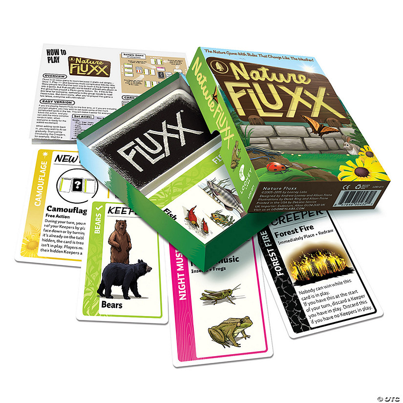 Looney Labs Nature Fluxx Card Game Image