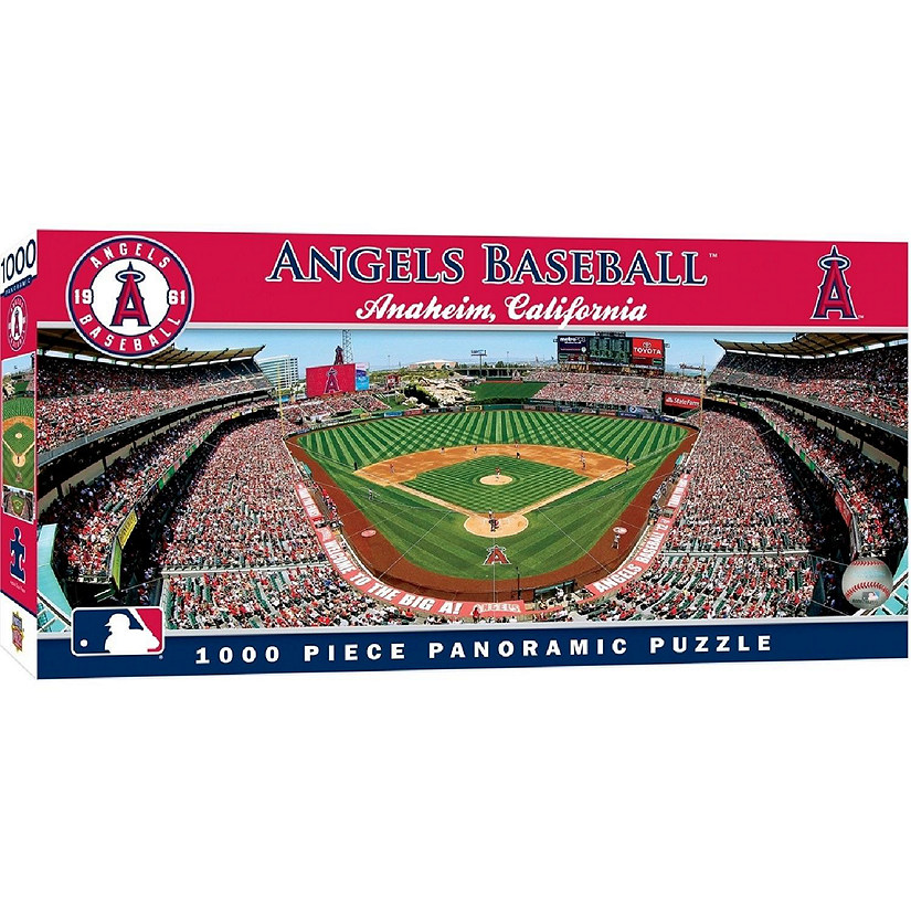 Los Angeles Angels - 1000 Piece Panoramic Jigsaw Puzzle Image