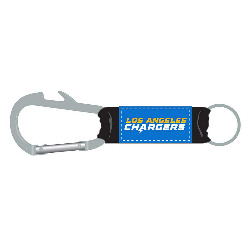 Los Angeles Chargers RPET Material Carabiner Key Tag Image