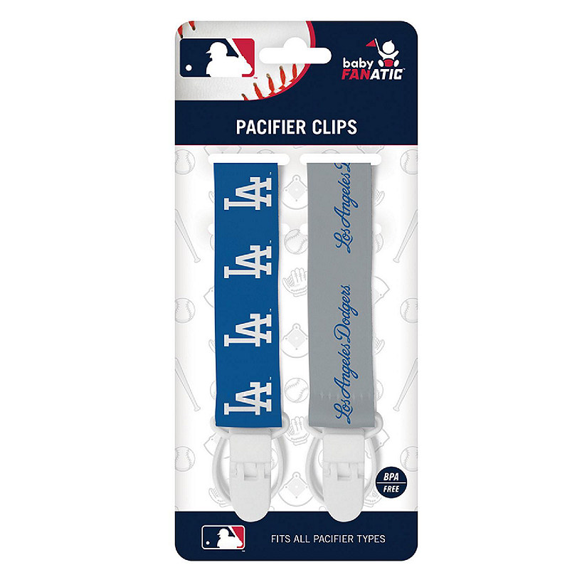 Los Angeles Dodgers - Pacifier Clip 2-Pack Image
