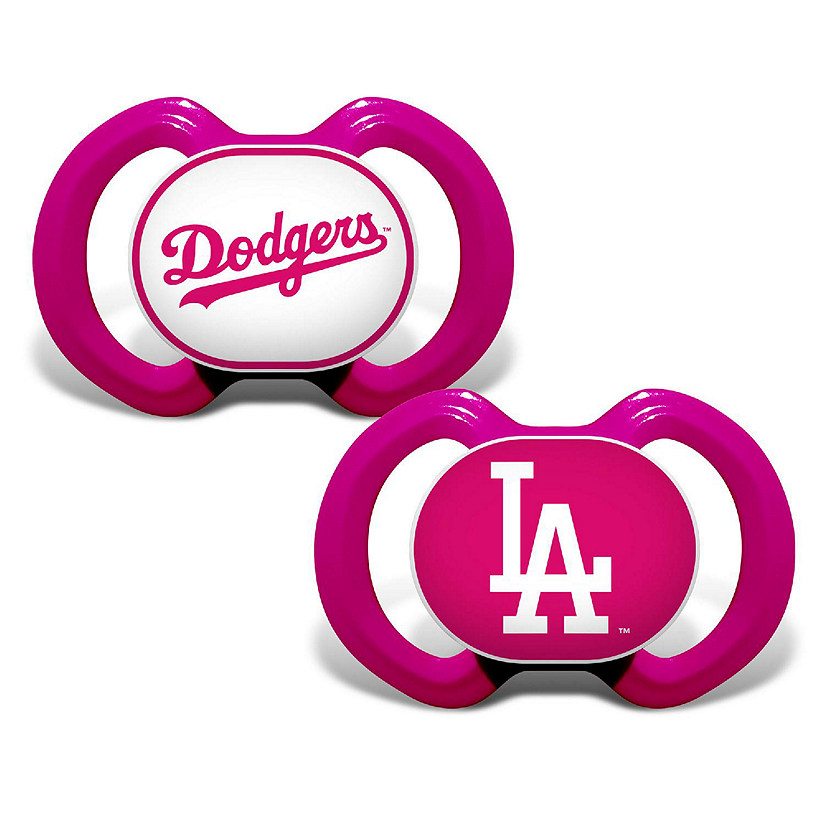 Los Angeles Dodgers - Pink Pacifier 2-Pack Image