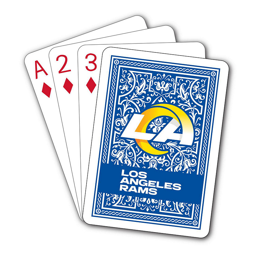 Los Angeles Rams NFL Team Playing Cards Image
