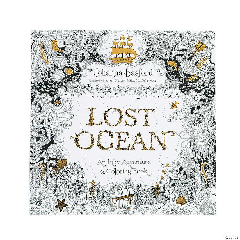 Lost Ocean Coloring Book - Discontinued