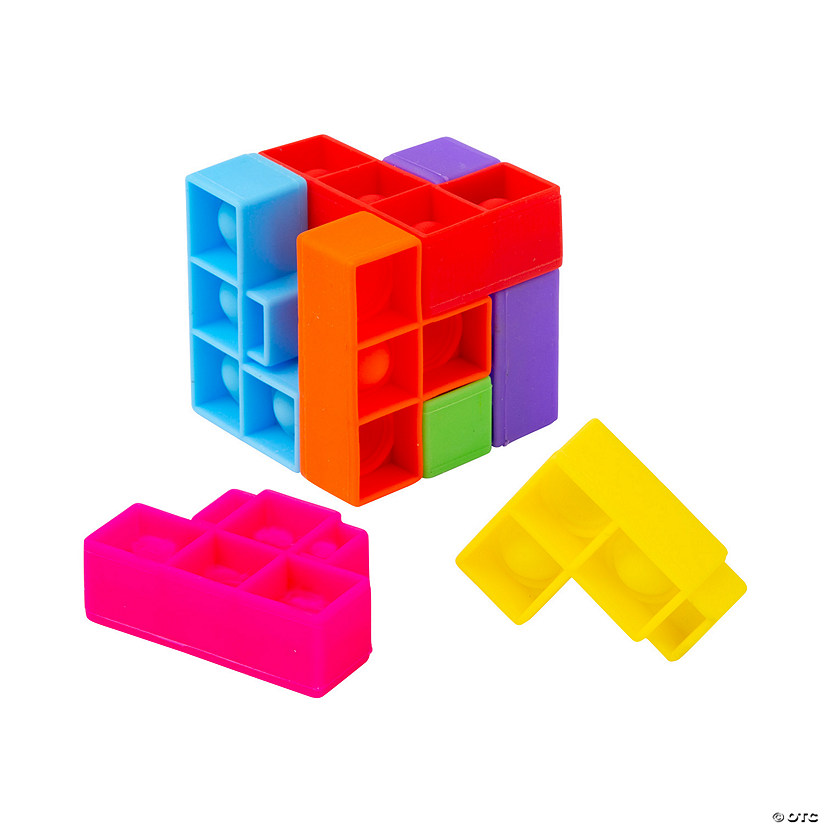 Lotsa Pops Popping Toys Puzzle Block Image