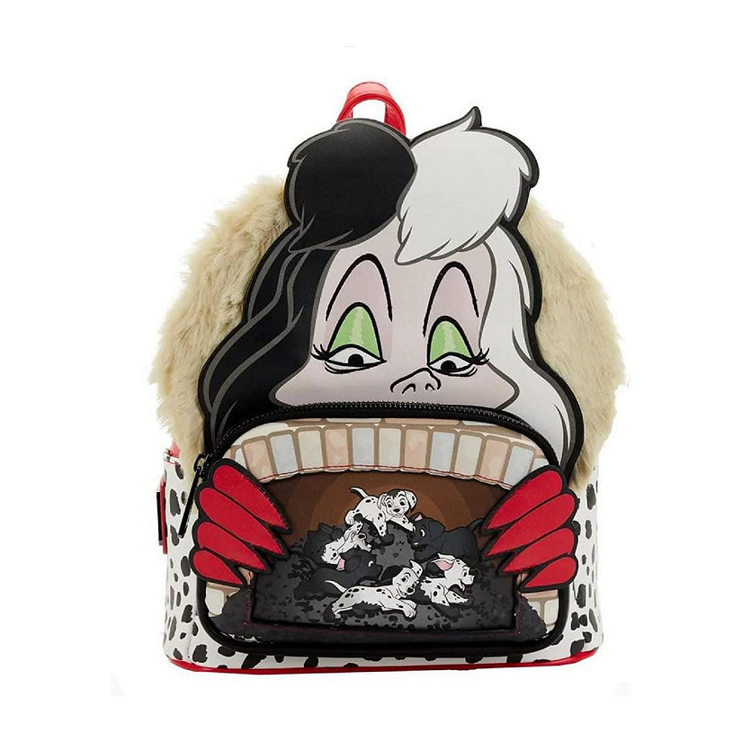 Loungefly Disney 101 Dalmatians Cruella De Villains Scene Mini Backpack Image