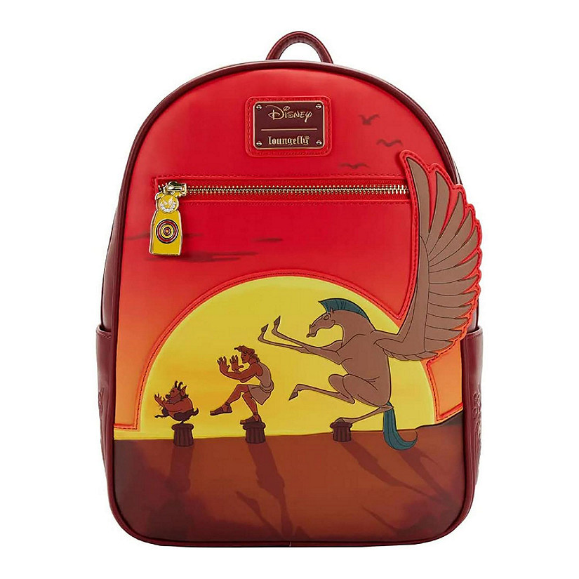 Loungefly Disney Hercules 25th Anniversary Sunset Mini Backpack Image