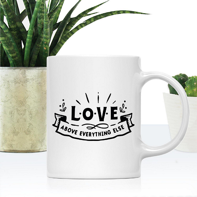Love Above All Ceramic Mug Image
