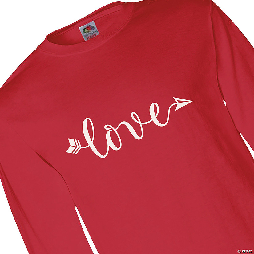 Love Arrow Adult&#8217;s Long Sleeve T-Shirt Image