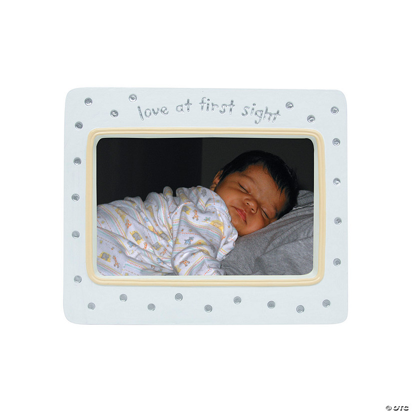 Love at First Sight Baby Picture Frame Image
