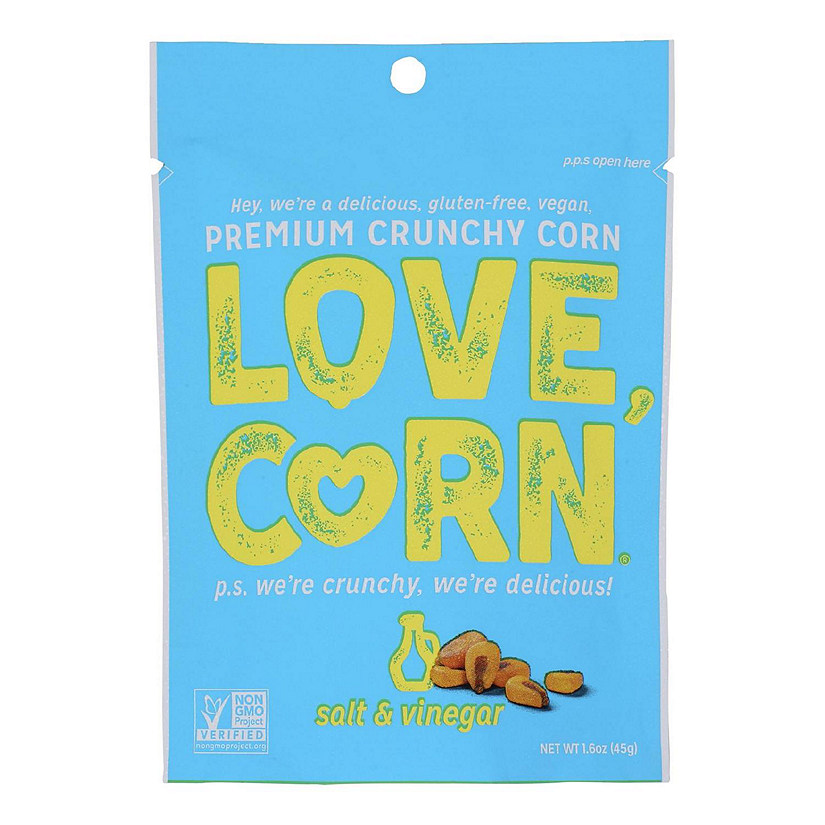 Love Corn - Roasted Corn Salt N Vinegar - Case of 10-1.6 OZ Image