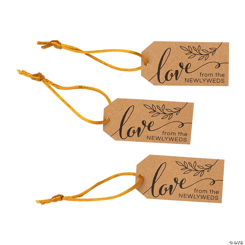 Love From the Newlyweds Favor Tags - 24 Pc. Image
