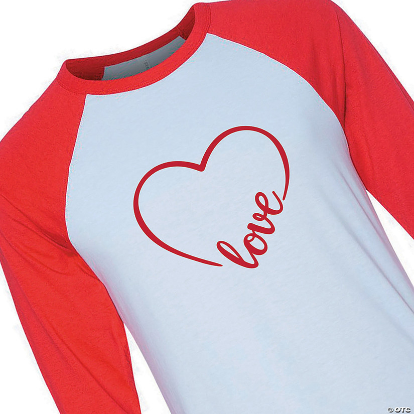 Love Heart Adult&#8217;s T-Shirt Image