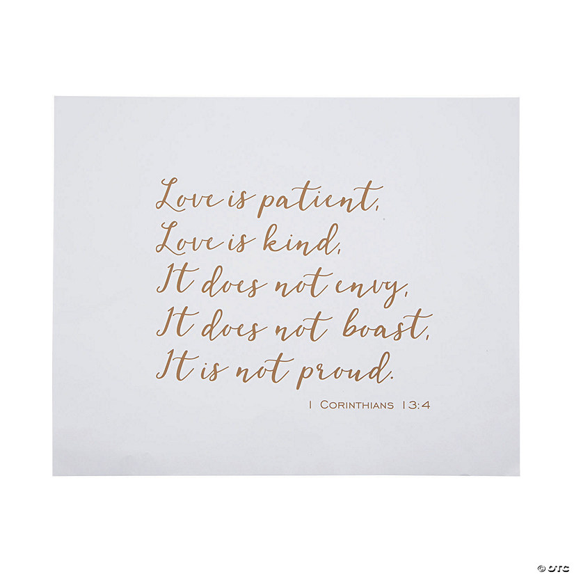 Love is Patient Placemat Image