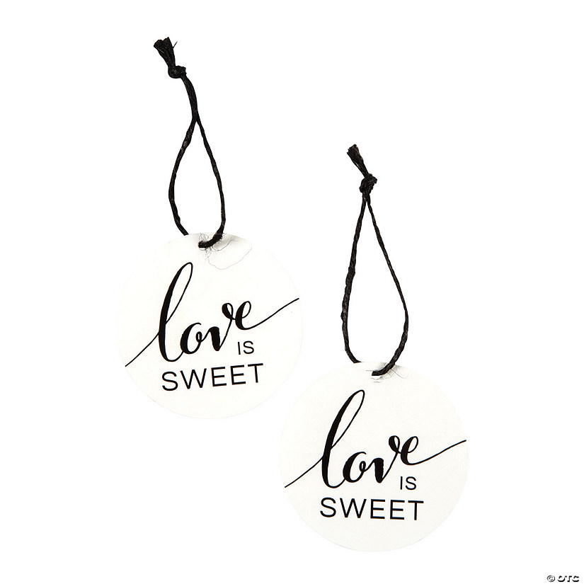 Love is Sweet Favor Tags - 24 Pc. Image