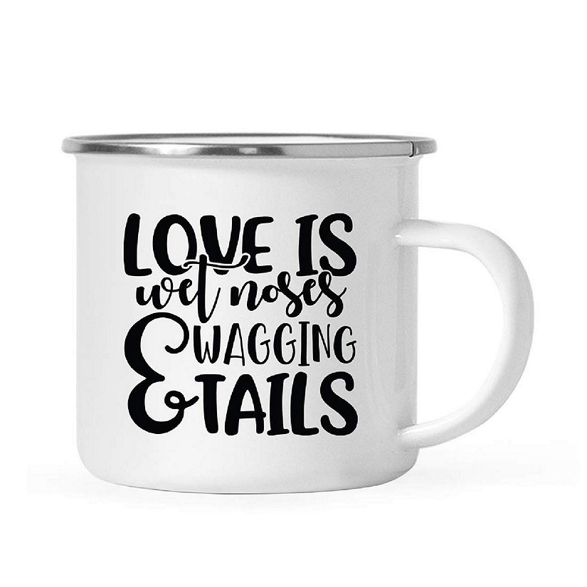 Love Is Wet Noses 11oz Campfire Mug Image
