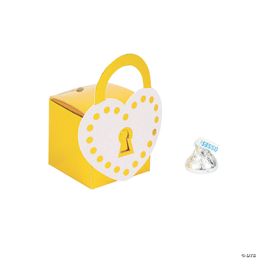 Love Lock Favor Boxes - 24 Pc. Image