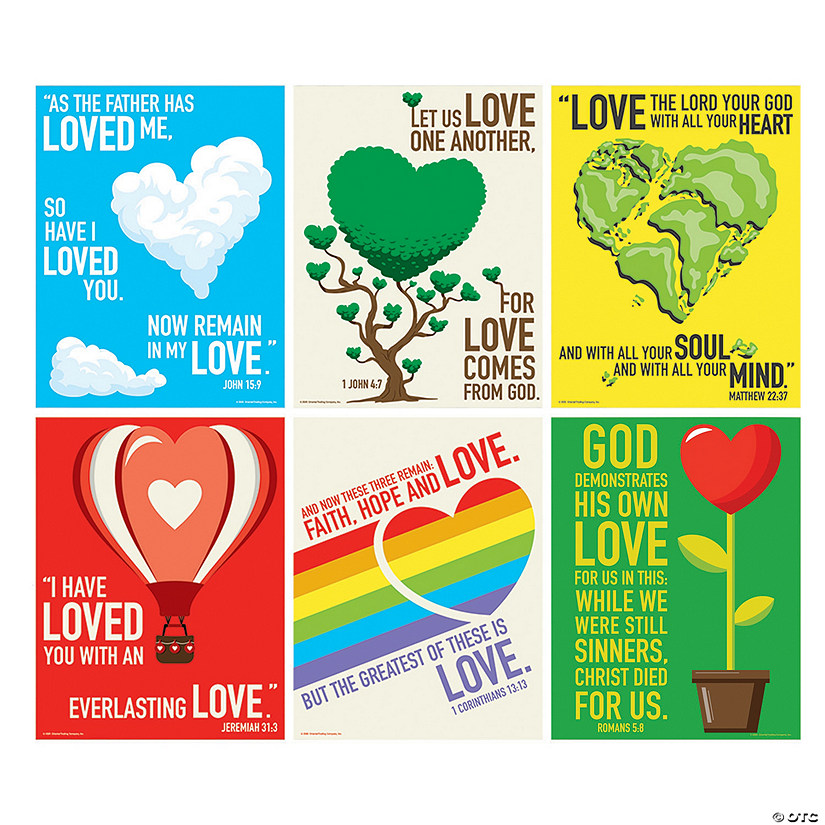 Love of Jesus Poster Set - 6 Pc. Image